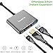 USB C to HDMI Adapter, IMXPW Multiport Hub Adapter, Type-C to 4K HDMI Adapter with 3.0 USB-C 3.1 Power Delivery for MacBook12, Mac Pro13 15 (2016 2017), Google Chromebook, Note9