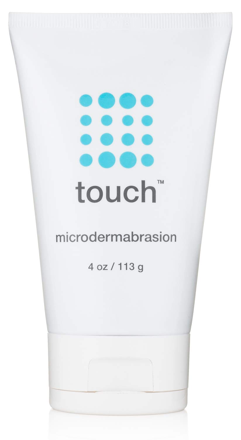 Microdermabrasion Facial Scrub and Face Exfoliator - Exfoliating Face Scrub Polish Cream with Dermatologist Crystals for Anti-Aging, Acne Scars, Dullness, Wrinkles, and Pores - Large 4 Ounce Size: Beauty