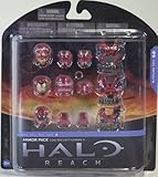 Halo Reach McFarlane Toys Series 5 Exclusive RED Armor Pack CQB, Security, Mark V