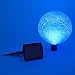 Achla Designs G10-T-F 0000 Solar Powered Colored Glass Globe Light - Outdoor Decor For Garden, Pa, Teal