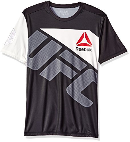 Reebok ufc fighter team jersey, small, black