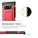 Samsung Galaxy Note 8 case, HianDier [New Armor Series] High Impact Hybrid Dual Layer Protective Heavy Duty Rugged Cover Case with Drop Resistant Shockproof Dustproof for Galaxy Note 8 (2017)-Red