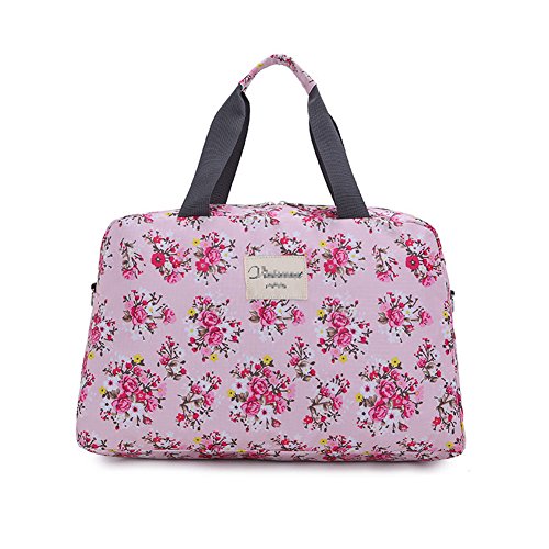 Toniker Women's Excellent Tote Bag Shoulder Handbags Water Resistant Oxford Lightweight Travel Bag Collapsible
