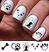 Nail Art Decals Set 3D DIY Dogs Puppies Colorfu - Original Beauty Fashion Style Design Decoration Water Transfer- The best products for kids, teens, girls and women