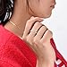 THREE KEYS JEWELRY 6mm Imitated Meteorite Tungsten Wedding Ring Rose Gold Vikings Band Engagement Ring