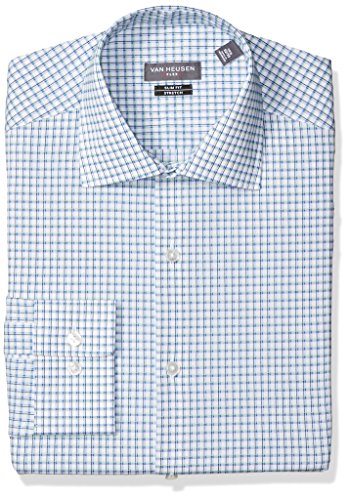 slim fit dress slacks Van Heusen Slim Fit FLEX Stretch Stain Shield Wrinkle Free Texture Dress  Shirt in White