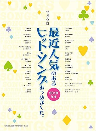 ピアノ ソロ 最近人気のあるヒット ソングあつめました 2018年度 シンコーミュージック スコア編集部 本 通販 Amazon