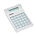 Clear Crystal Rhinestone Office Desk Calculator