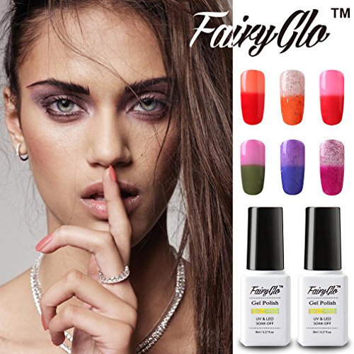 Fairy Glo Gel Nail Polish Soak Off Thermal