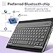ipad pro 10.5 Keyboard case, KuGi Apple ipad pro 10.5 Keyboard case ,Ultra-thin Detachable Bluetooth Keyboard Stand Portfolio Case / Cover for Apple ipad pro 10.5 Tablet(Black)