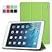 Poetic iPad Air Case Slimline Series - Lightweight Ultra-slim PU Leather Slim-Fit Trifold Cover Stand Folio Case for Apple iPad Air 1st Gen (5th Generation iPad) Green