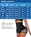 Nebility Women Butt Lifter Shapewear Seamless Hi-Waist Tummy Control Body Shaper Panty Black