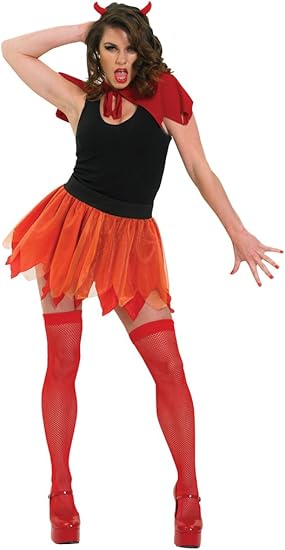 Deguisement Tutu Diable Femme Taille Standard Amazon Fr Jeux Et Jouets