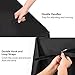 Homitt Gas Grill Cover, 64-inch 600D Heavy Duty Waterproof BBQ Cover with Handles and Straps for Most Brands of Grill -Black