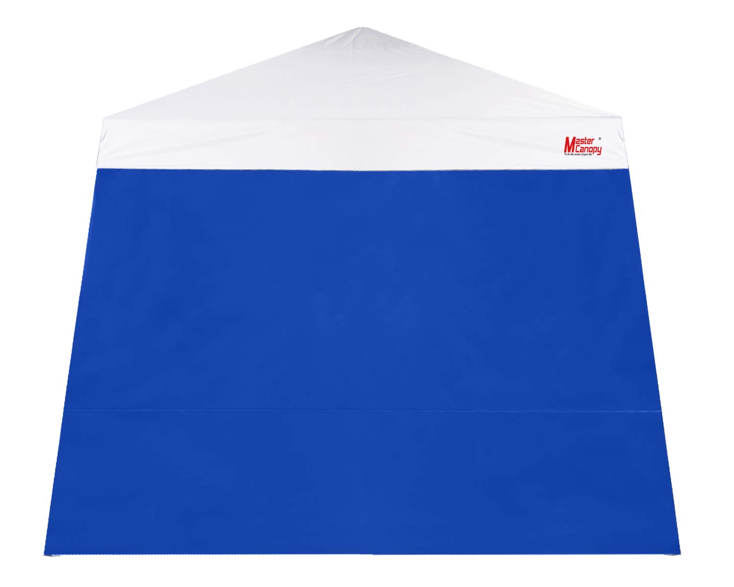 Photo 1 of MASTERCANOPY Canopy Sidewall for 10x10 Slant Leg Canopy Tent 1pc Blue