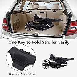 Lortsybab 2-in-1 Baby Stroller with Bassinet Mode