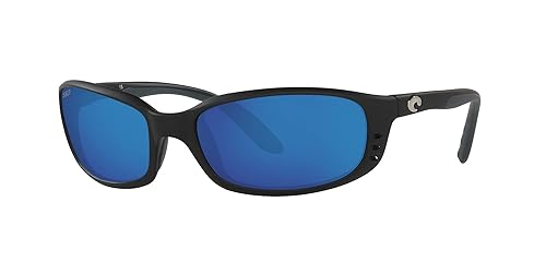 Costa Del Mar Men's Brine Readers Oval Sunglasses, Matte Black