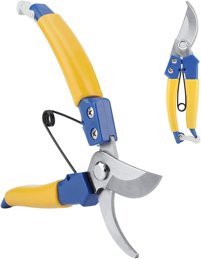 【𝐍𝐞𝒘 𝐘𝐞𝐚𝐫 𝐆𝐢𝐟𝐭】 Stainless Steel Garden Shear, PVC Handle