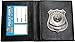 Kids Pretend and Play Police Wallet with Badge for Costume - Dress The Part - Put Your Hands Up Black