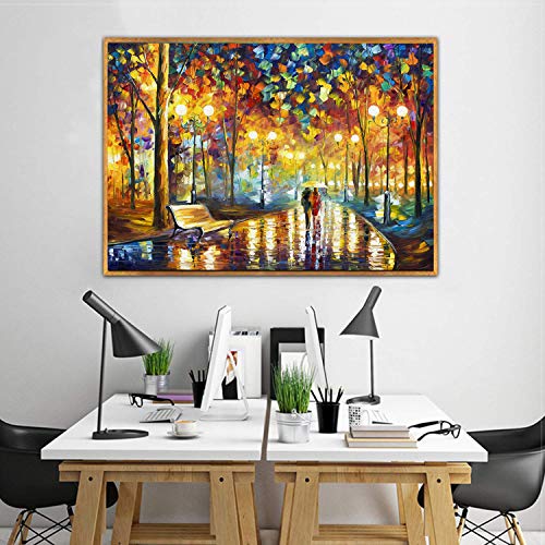 Hartop Wooden Jigsaw Puzzles 1000 Pieces for Adults, Scenery Landscape