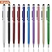 Stylus Pens anngrowy Stylus Pen for Touch Screens Universal 2 in 1 Stylus Ballpoint Pen Stylus for All Capacitive Touch Screens Cell Phones Tablets Laptops 10 Pack