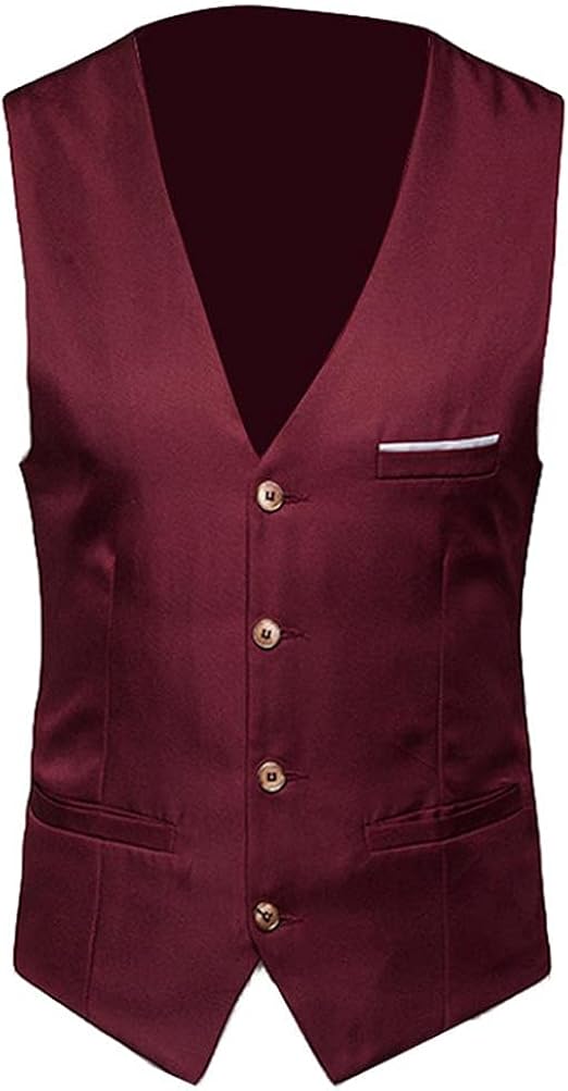 Men's Plus Size Men Solid Color Vest Amazon.ca Clothing & Accessories