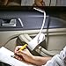 BOYON Portable Clamp on Touch LED Desk Lamp LED Reading Lamp - Computer Keyboard Partner - Brightness Adjusted Minimalist Style USB-Powered