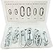 20 Quick Link Assortment Kit Set Case Box - 1.375 Inches 1.625 Inches 3 Inches 2.5 Inches 1.937 Inches 2.25 Inches