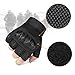 Ventilate Wear-resistant Tactical Gloves Hard Knuckle and Foam Protection for Shooting Airsoft Hunting Cycling Motorcycle Gloves Men's Outdoor Half finger Full finger Gloves Black M/L/XL