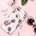 iPhone 7 Plus Case, iPhone 8 Plus Case, KAMII Pineapple Pattern Shockproof 3in1 Dual Layer TPU Bumper Hard PC Hybrid Defender Armor Case Cover for Apple iPhone 7 Plus/8 Plus (Rose Golden)