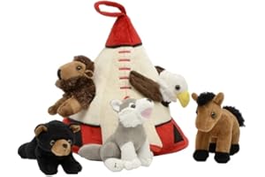 Indian Teepee Plush Play Set 12 H