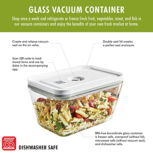 ZWILLING Fresh & Save Glass Small Airtight Food Storage Container, Meal