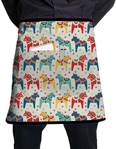 Gallant Horse Terry Cloth Waitress Apron Lightweight Intended For Adult BBQ Dacron One Size