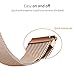 20mm Milanese Loop Watch Straps for Samsung Galaxy Watch 42mm Bands Adjustable Stainless Steel Quick Replacement Strap Wrist Bands for Samsung Galaxy Watch Active/Gear S2 Classic Smartwatch(Rose Gold)