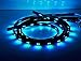 YaeKoo 7 Color 4pcs LED Strip Under Car Tube underglow Underbody System Neon Lights Kit (90cmX120cm)