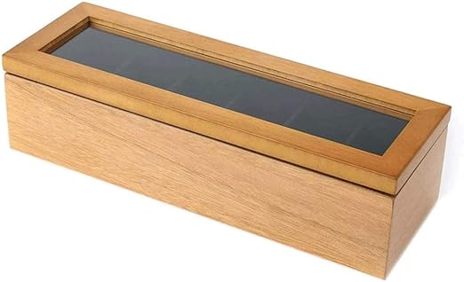 Post El Reloj de la Caja de Madera sólida de Almacenamiento Caja-, Caja de Reloj de