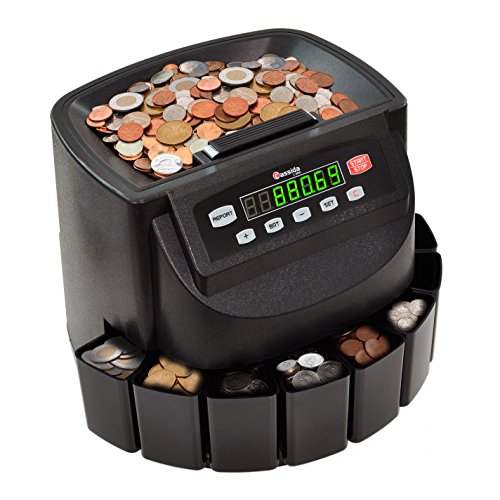 Cassida C200 Coin Sorter, Counter, and Roller