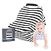 Baby Car Seat Cover Canopy | Nursing Cover | Shopping Cart Cover | Infinity Scarf | Best Baby Carseat Gift for Girls & Boys | Fits Most Car Seats | Great for Breastfeeding Moms