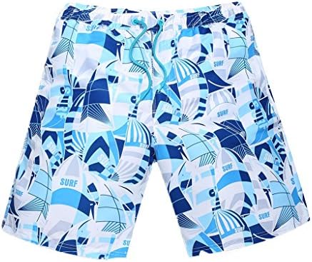 Gailang 2016 Summer Men's Surf&amp;Skate Board shorts Blue L