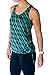 TEMA Athletics Women's Printed Bungee Activewear Yoga Workout Tank Top Gym Running Hiking Walk