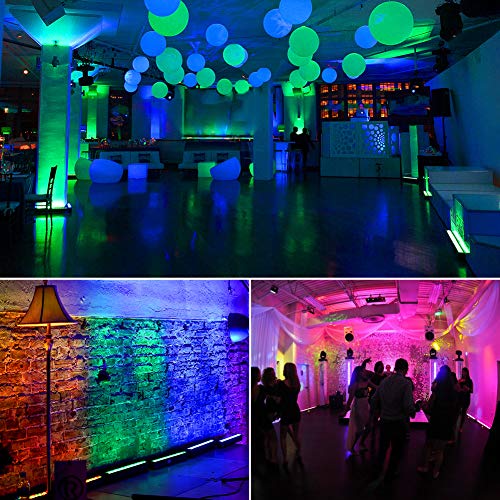 Stage Lights Bar, YeeSite 25W LED Wash Lights Bar DMX Control Auto Play Strobe Effects with Various Combinations, LED Uplighting for Wedding Party Festival