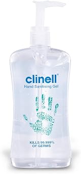 Clinell GCIHS500 Hand Sanitiser Gel 500ml Kills 99.99% Skin Friendly