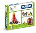 Tileblox Rainbow 104pc Set Magnetic Building Blocks, Educational Magnetic Tiles Kit , Magnetic Construction STEM Toy Set