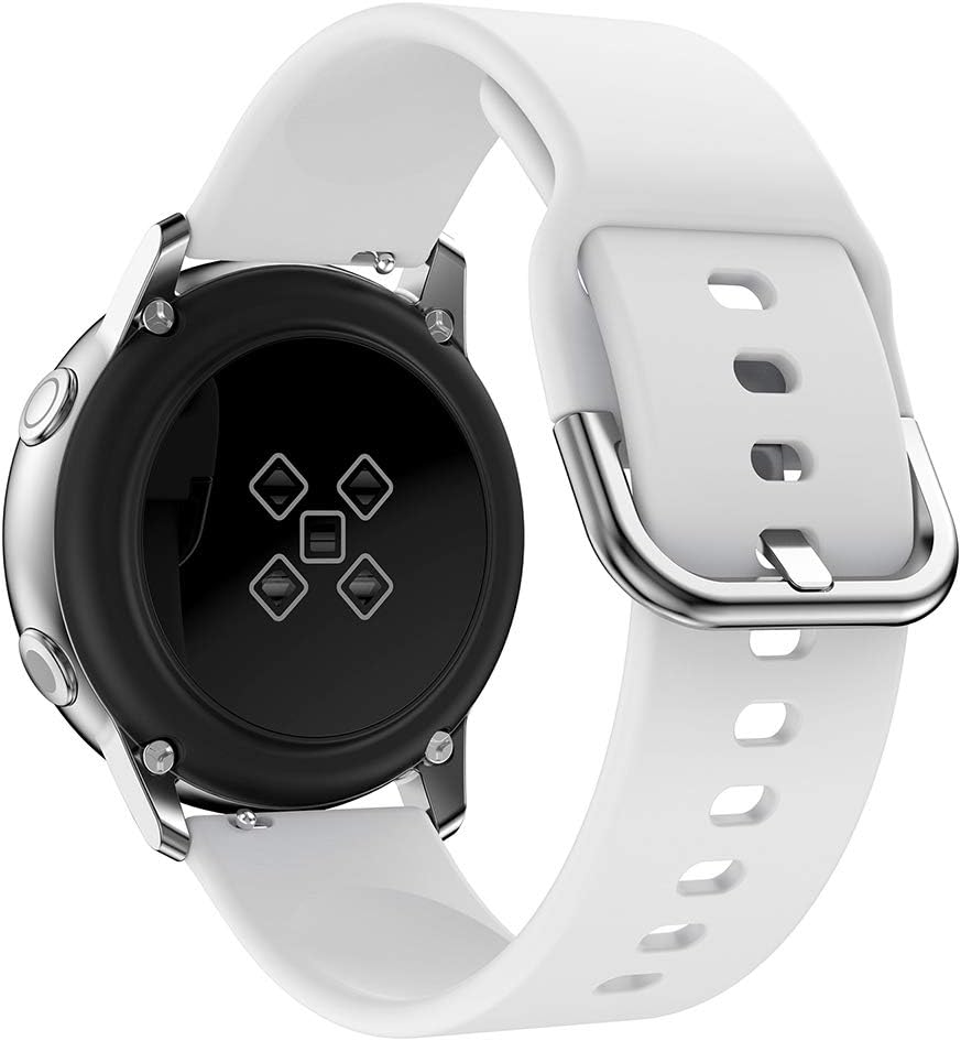 DEALELE Strap Compatible with Samsung Galaxy Watch 4 / 4 Classic / 5 / 5 Pro / Galaxy 3 41mm / Galaxy Watch 42mm / Active 2