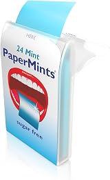 PaperMints Cool Mint Strips 3 x 24 Sugar Free Oral Care Strips view 2