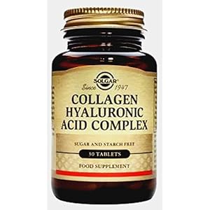 Solgar Hyaluronic Acid Collagen Complex – 30 Tablets – Skin Recovery – UE-compatible