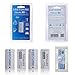 16340 Battery, EASTSHINE E07 700mAh RCR123A 3.7V Li-ion Rechargeable CR123A 4Packs for Arlo Flashlight
