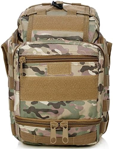 Camo Tactical Bag for Handgun, Camera, Hunting, Camping, Travel (CP Camo)