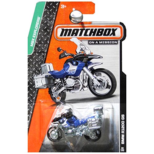Matchbox 2014 MBX Explorers BMW R1200 GS Motorcycle in Blue