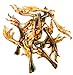 Sancho & Lola's Dehydrated Chicken Feet for Dogs - Organic Texas-Sourced Sustainably-Raised 12 Count Human-Grade USA Made Dog Chews Collagen, Glucosamine & Chondroitin - Raw Diet Approved